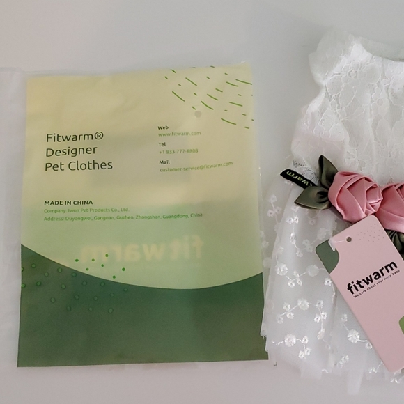 NWT Dog Wedding/Flower Girl Dress - Picture 8 of 8